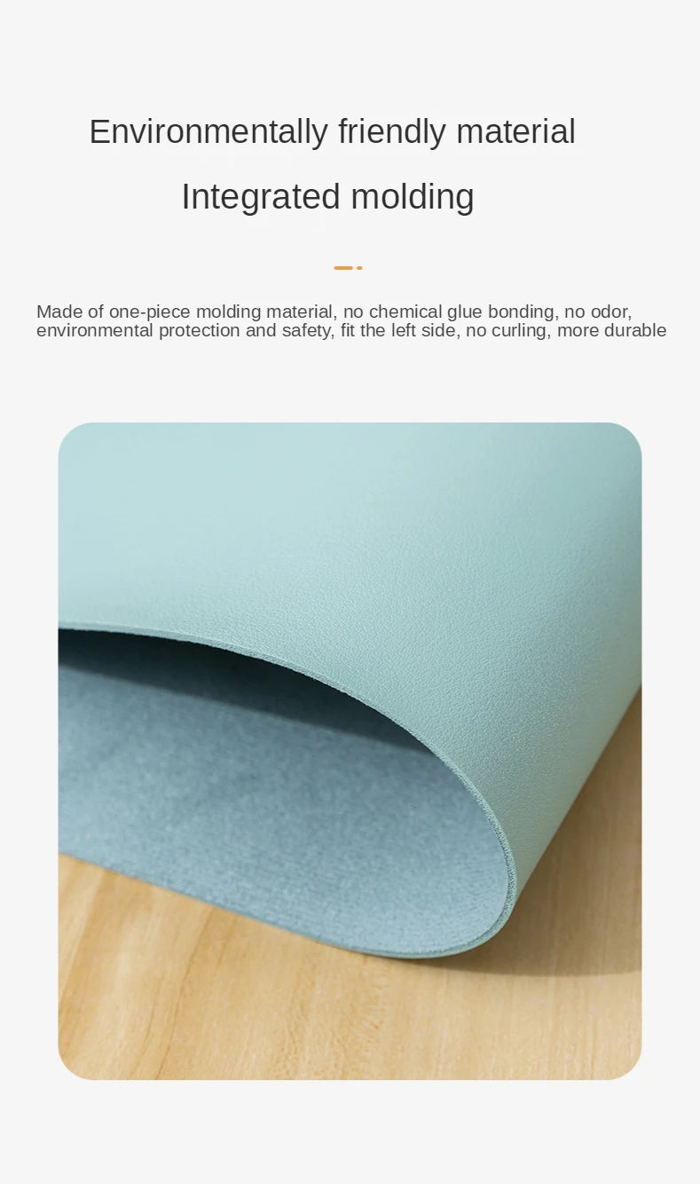 LeatherGlide PU Mouse Pad