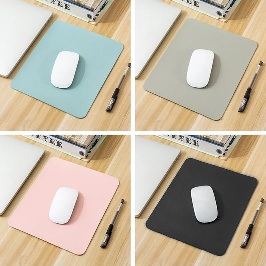 LeatherGlide PU Mouse Pad