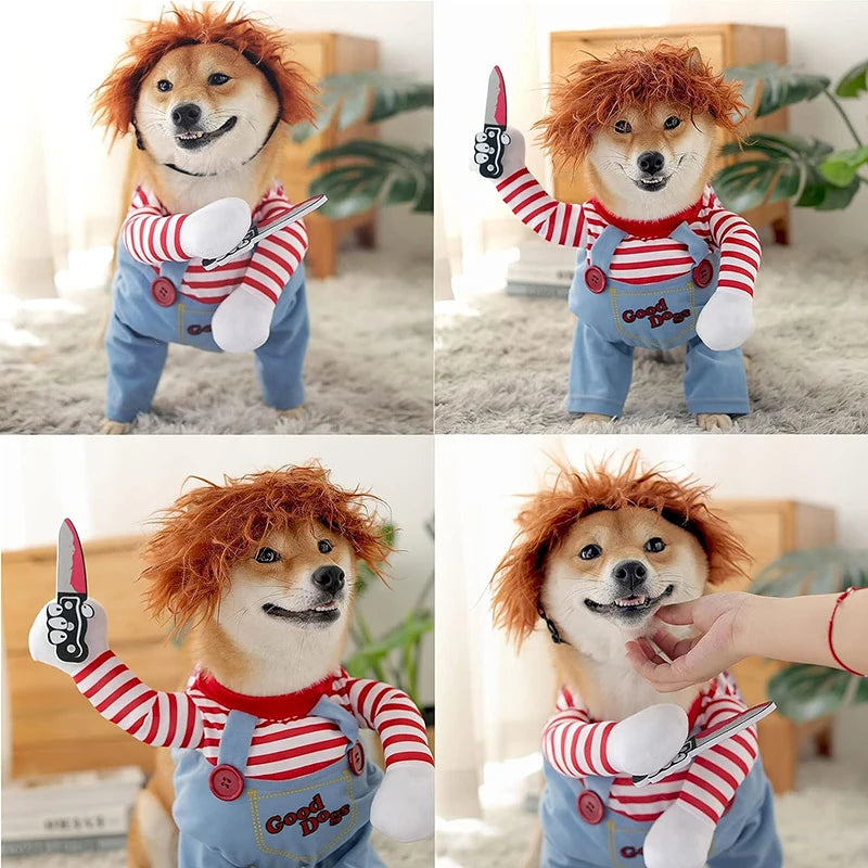 Pet Halloween Costume Dog Clothing Chucky