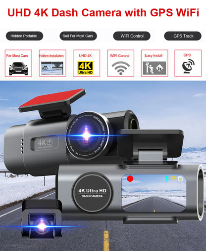 UHD Recording Car Camera DVR Night