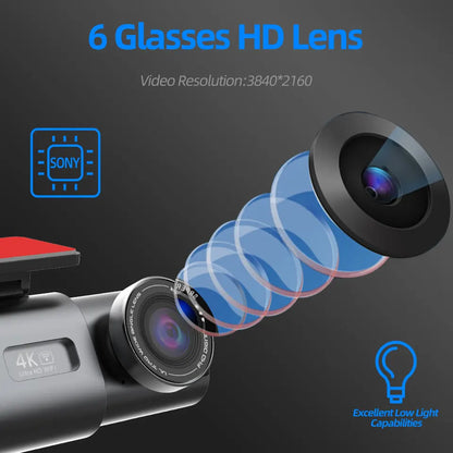 UHD Recording Car Camera DVR Night