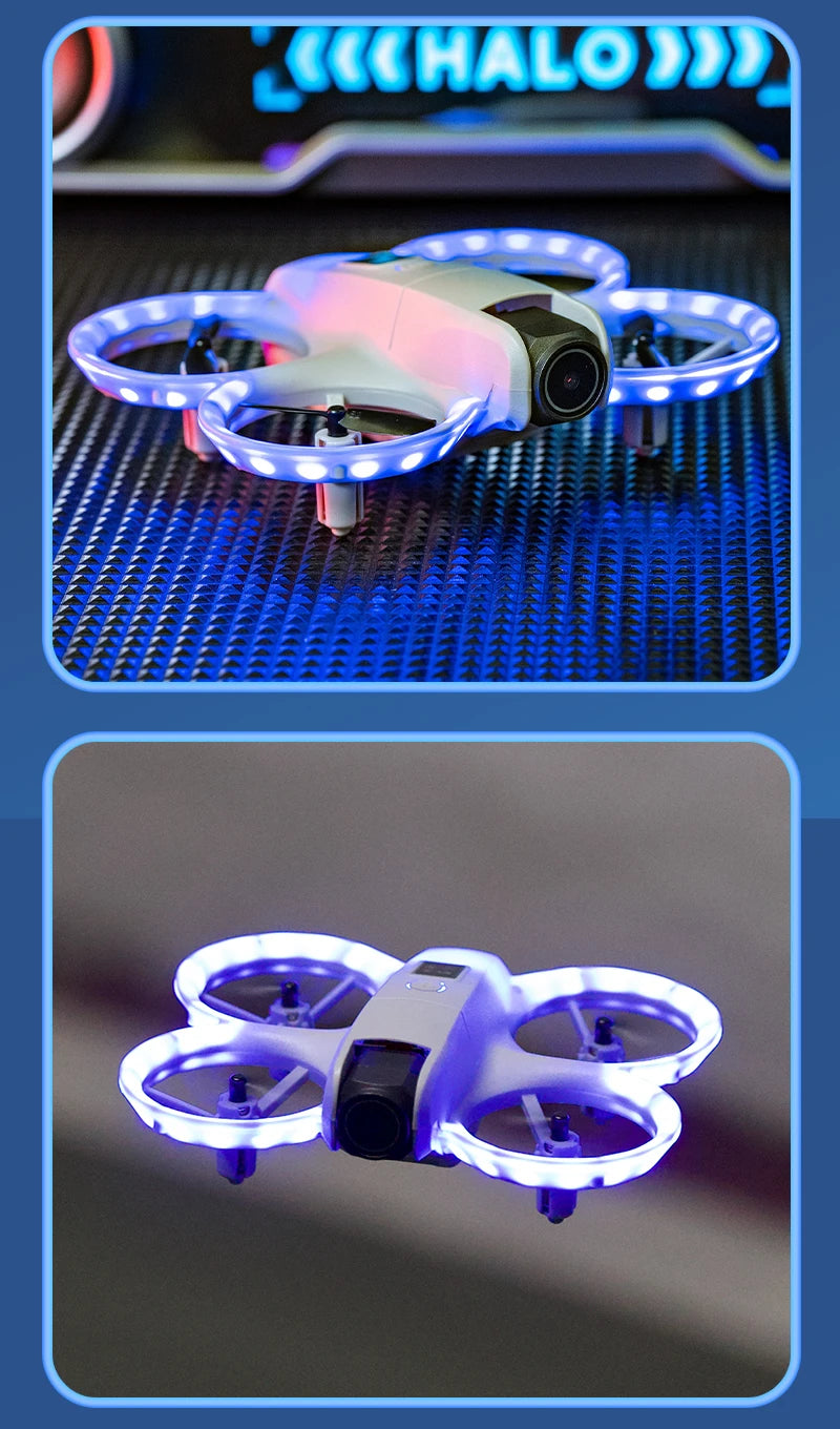 Professional 4K Camera Pocket Coloful Lights