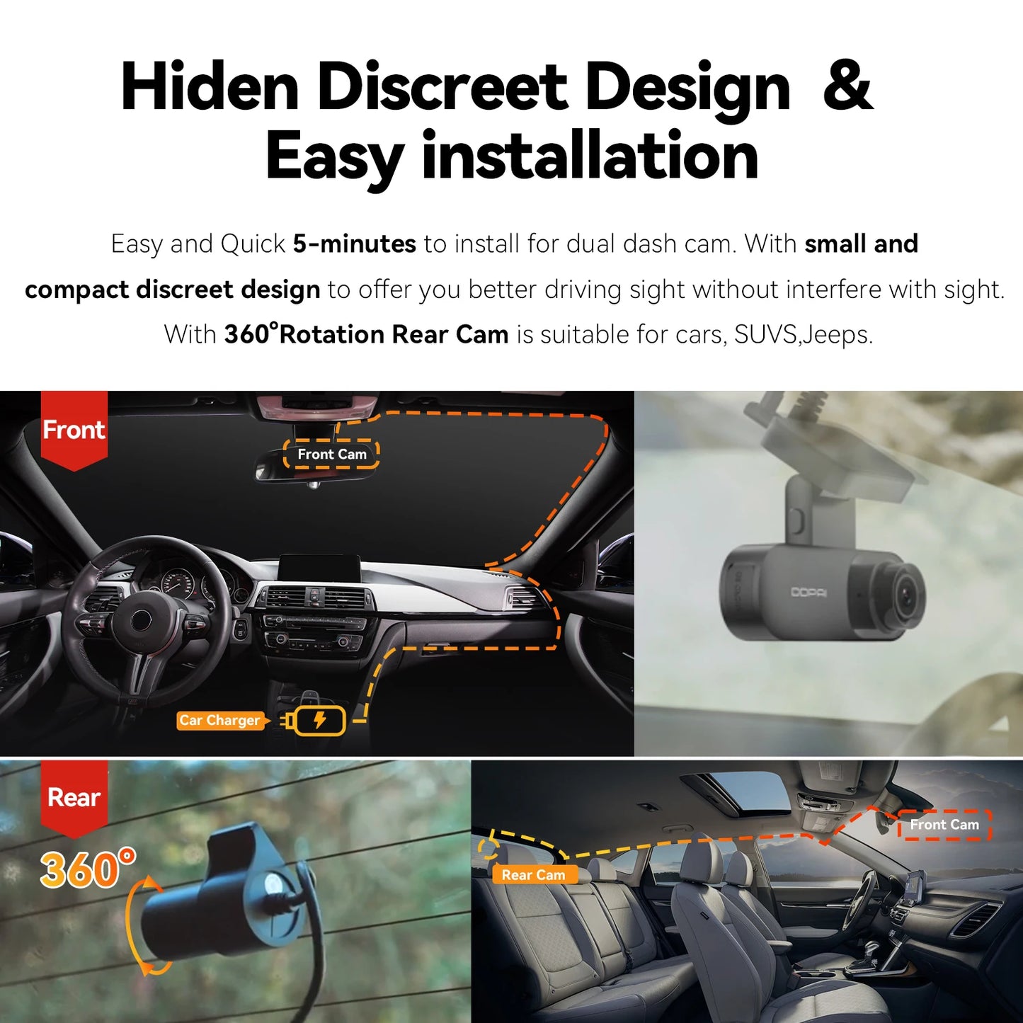 DDPAI Mola N3 Pro Dash Camera Driving