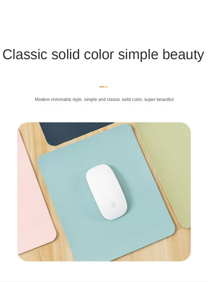 LeatherGlide PU Mouse Pad