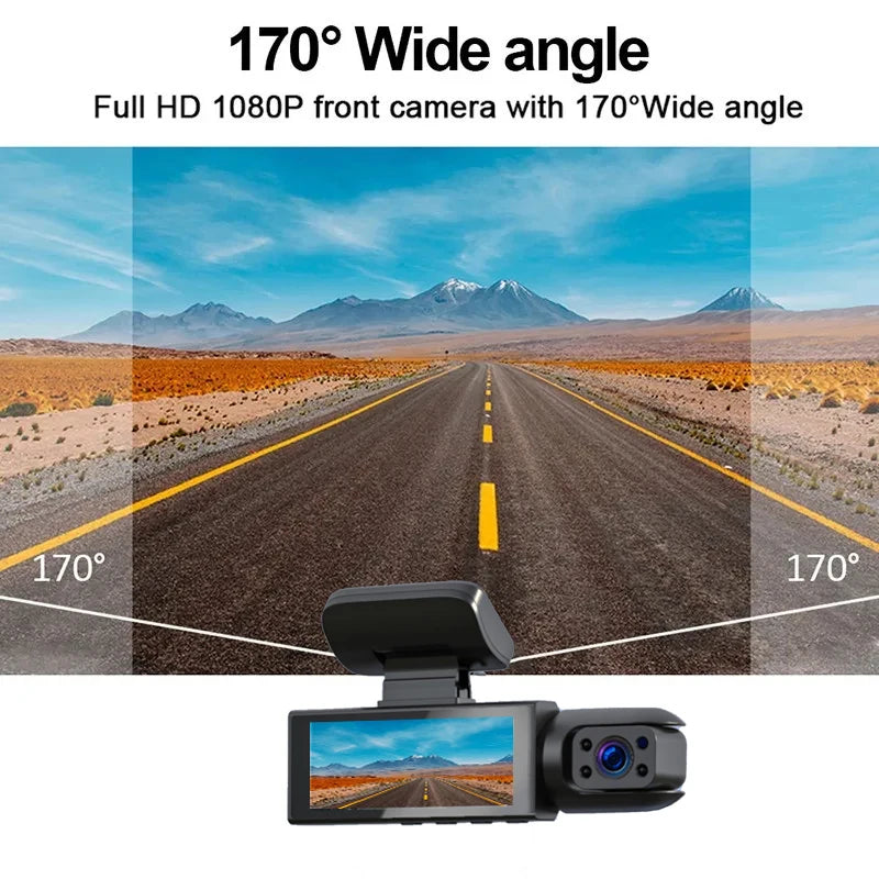 DualView 1080P WiFi Dash Cam