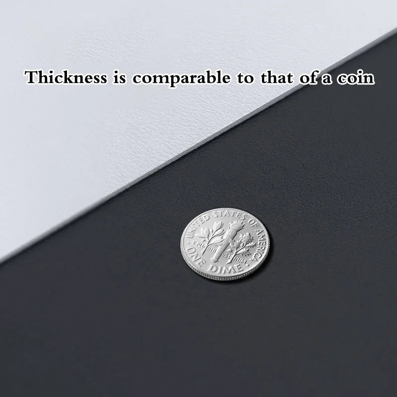 LeatherGlide PU Mouse Pad