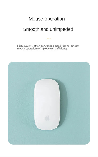 LeatherGlide PU Mouse Pad
