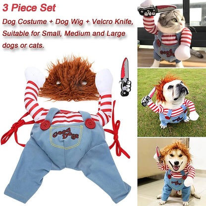 Pet Halloween Costume Dog Clothing Chucky