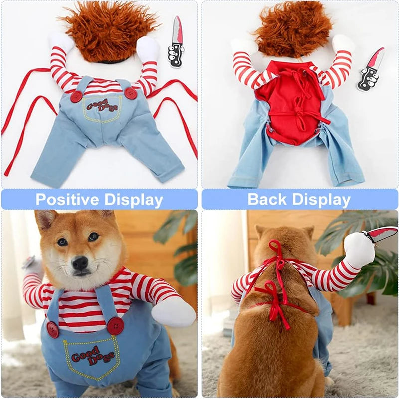 Pet Halloween Costume Dog Clothing Chucky