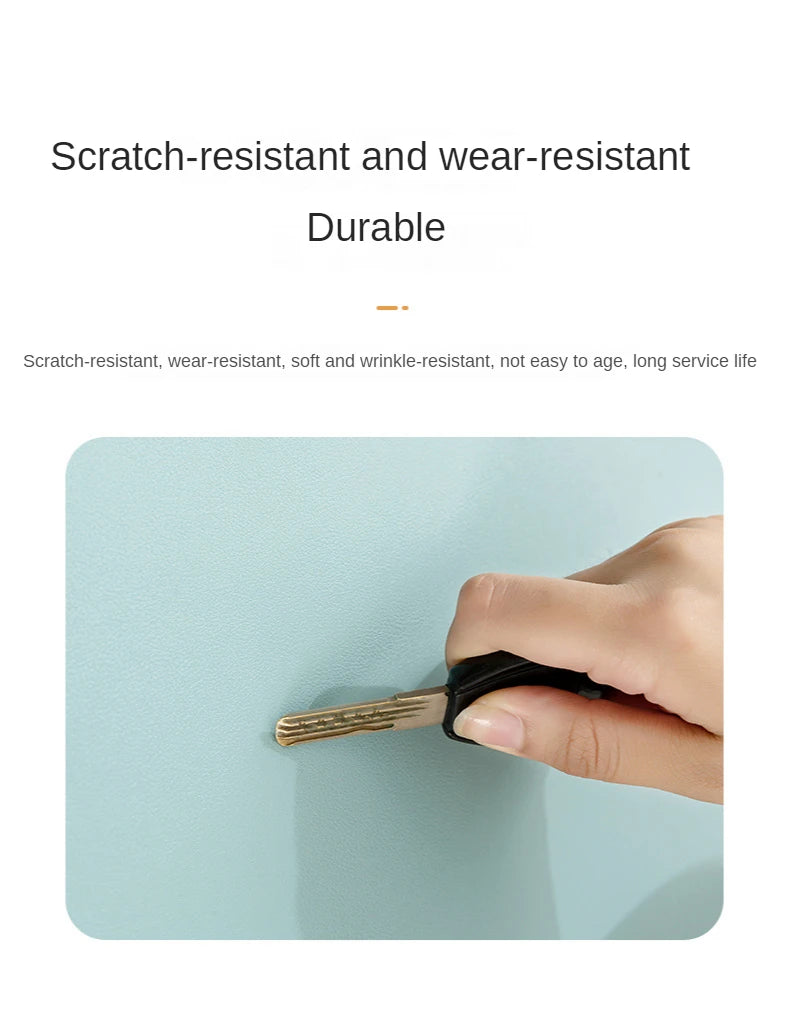 LeatherGlide PU Mouse Pad