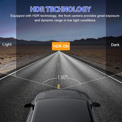 Dash Cam W/ IR Night Vision Loop Recording