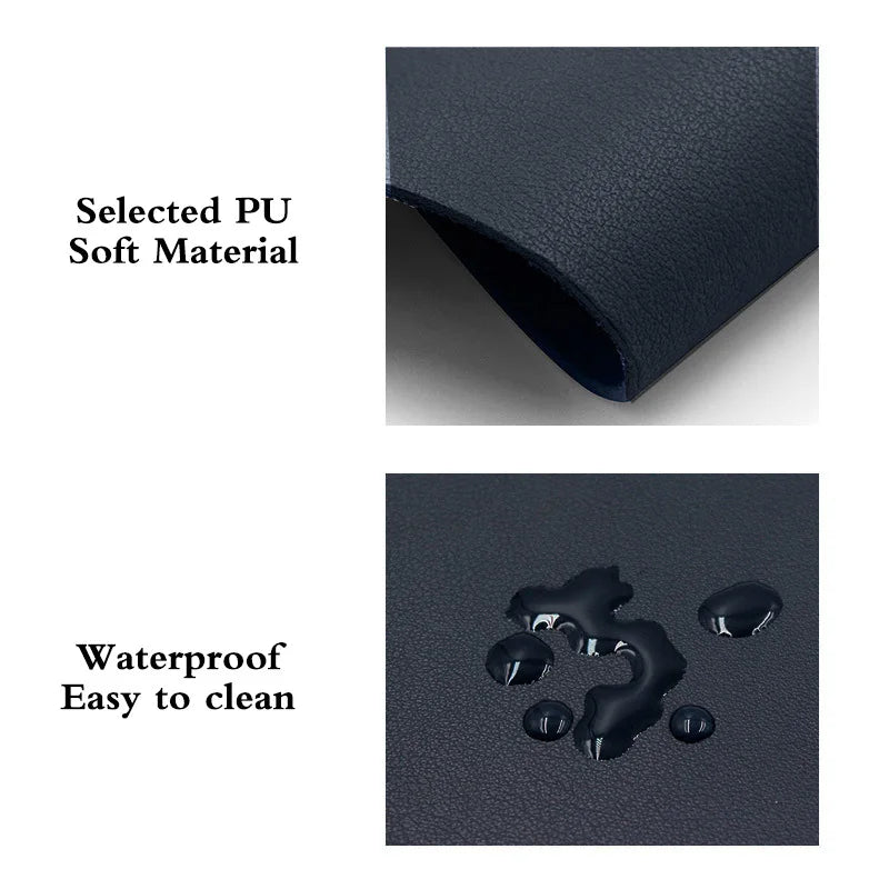 LeatherGlide PU Mouse Pad