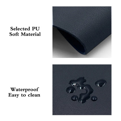 LeatherGlide PU Mouse Pad
