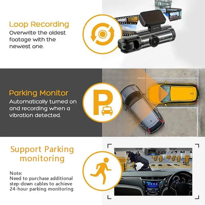 DualView 1080P WiFi Dash Cam