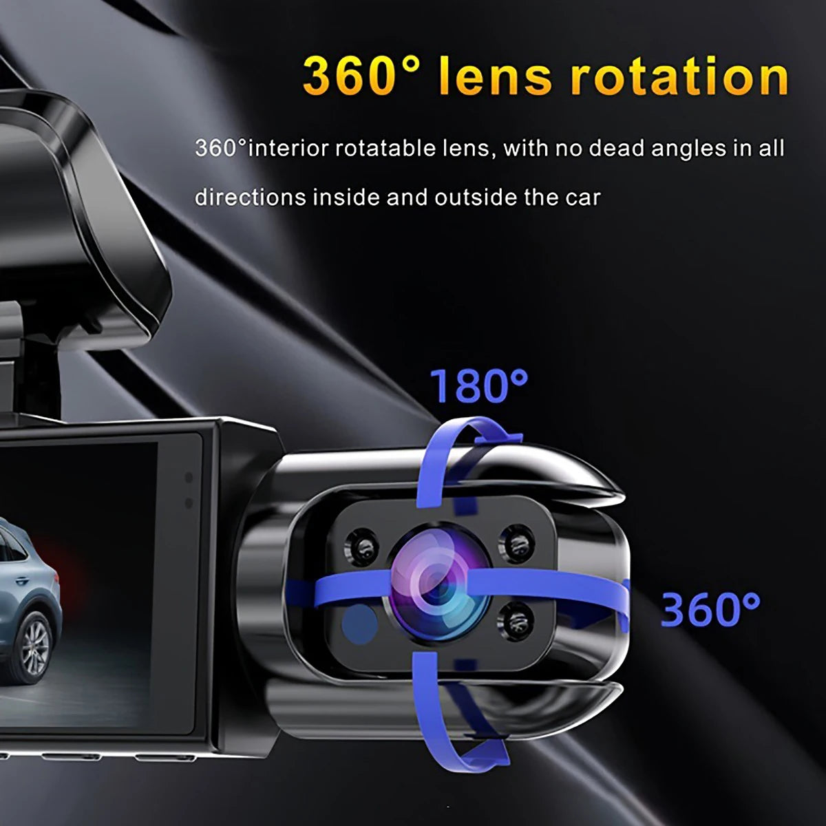 DualView 1080P WiFi Dash Cam
