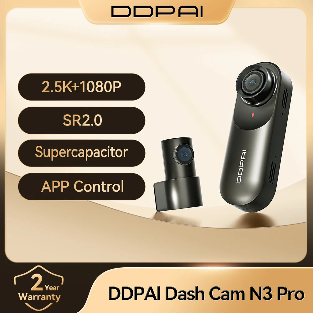 DDPAI Mola N3 Pro Dash Camera Driving