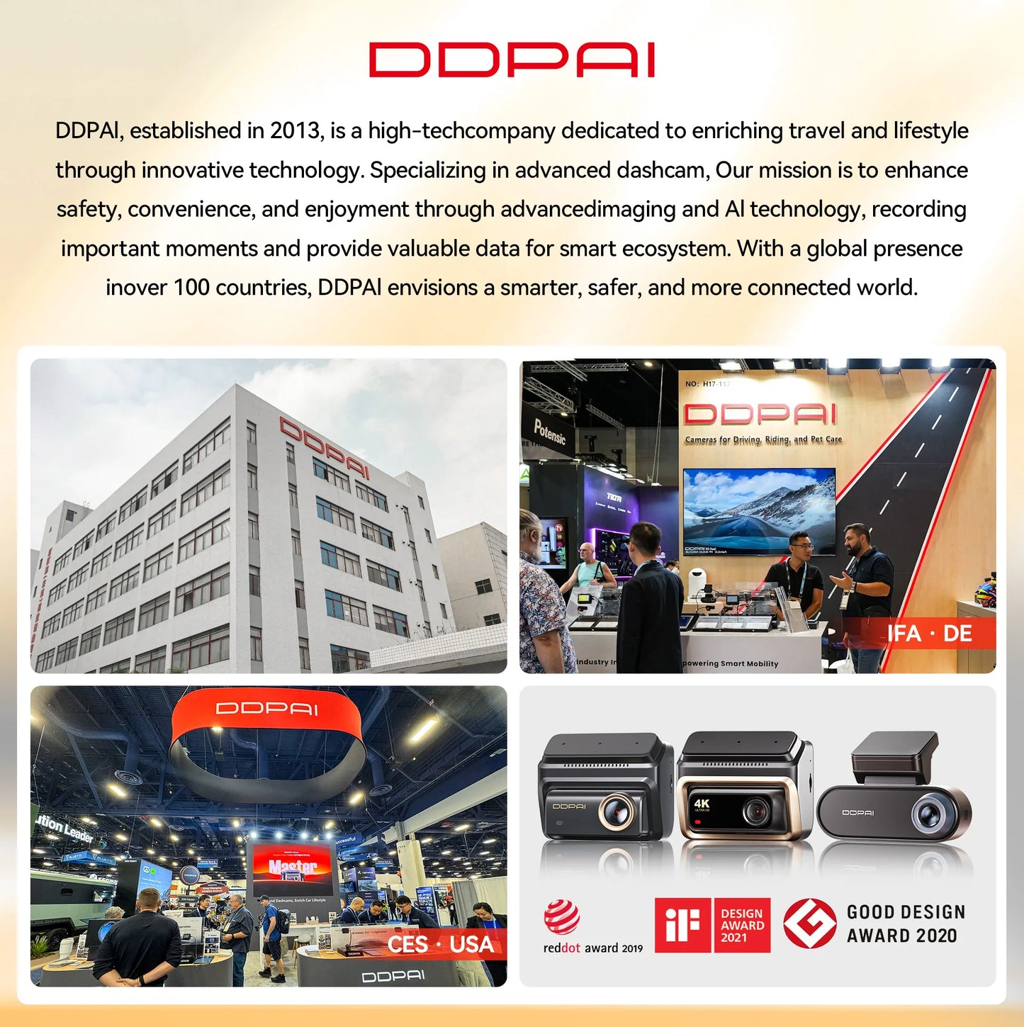 DDPAI Mola N3 Pro Dash Camera Driving