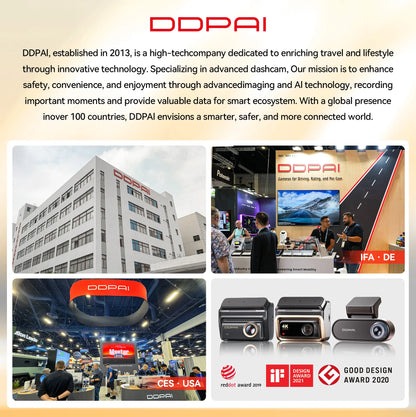 DDPAI Mola N3 Pro Dash Camera Driving