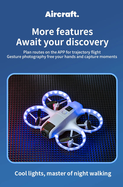 Professional 4K Camera Pocket Coloful Lights