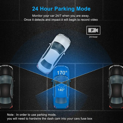 DualView 1080P WiFi Dash Cam