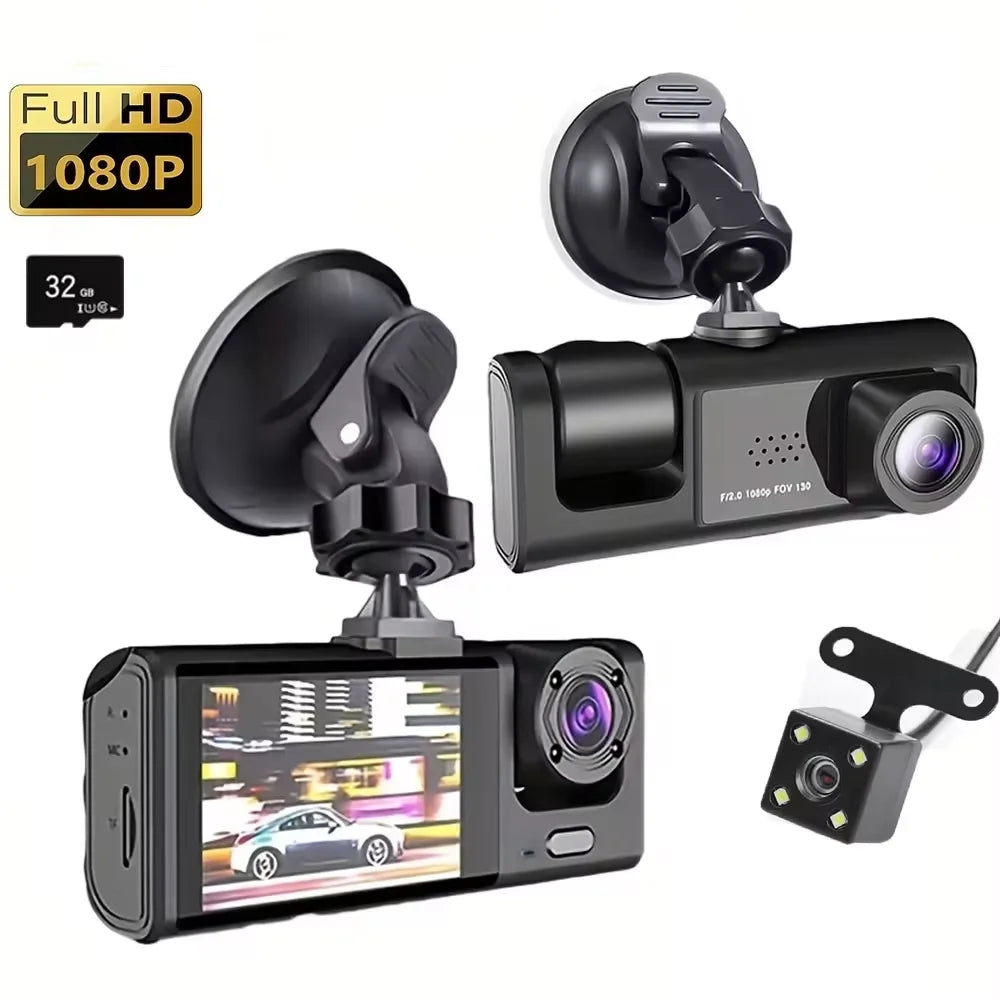 Dash Cam W/ IR Night Vision Loop Recording