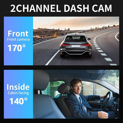 DualView 1080P WiFi Dash Cam