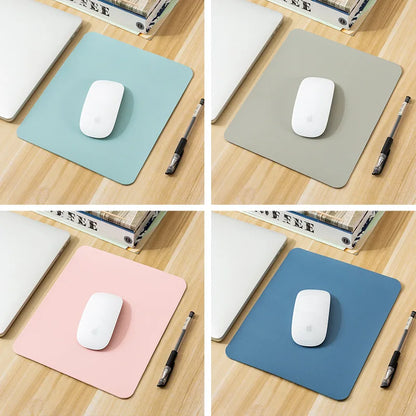 LeatherGlide PU Mouse Pad