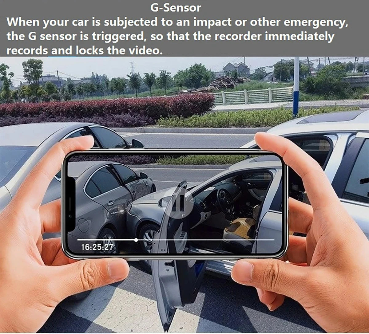 DualView 1080P WiFi Dash Cam