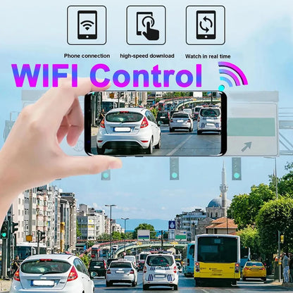DualView 1080P WiFi Dash Cam