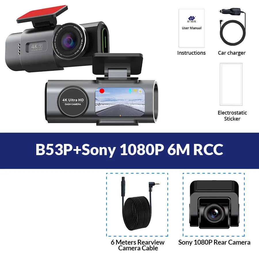 UHD Recording Car Camera DVR Night