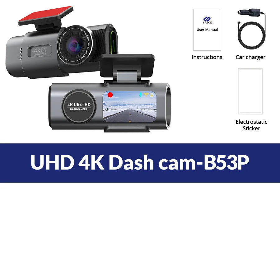 UHD Recording Car Camera DVR Night
