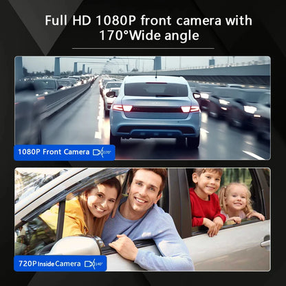 DualView 1080P WiFi Dash Cam