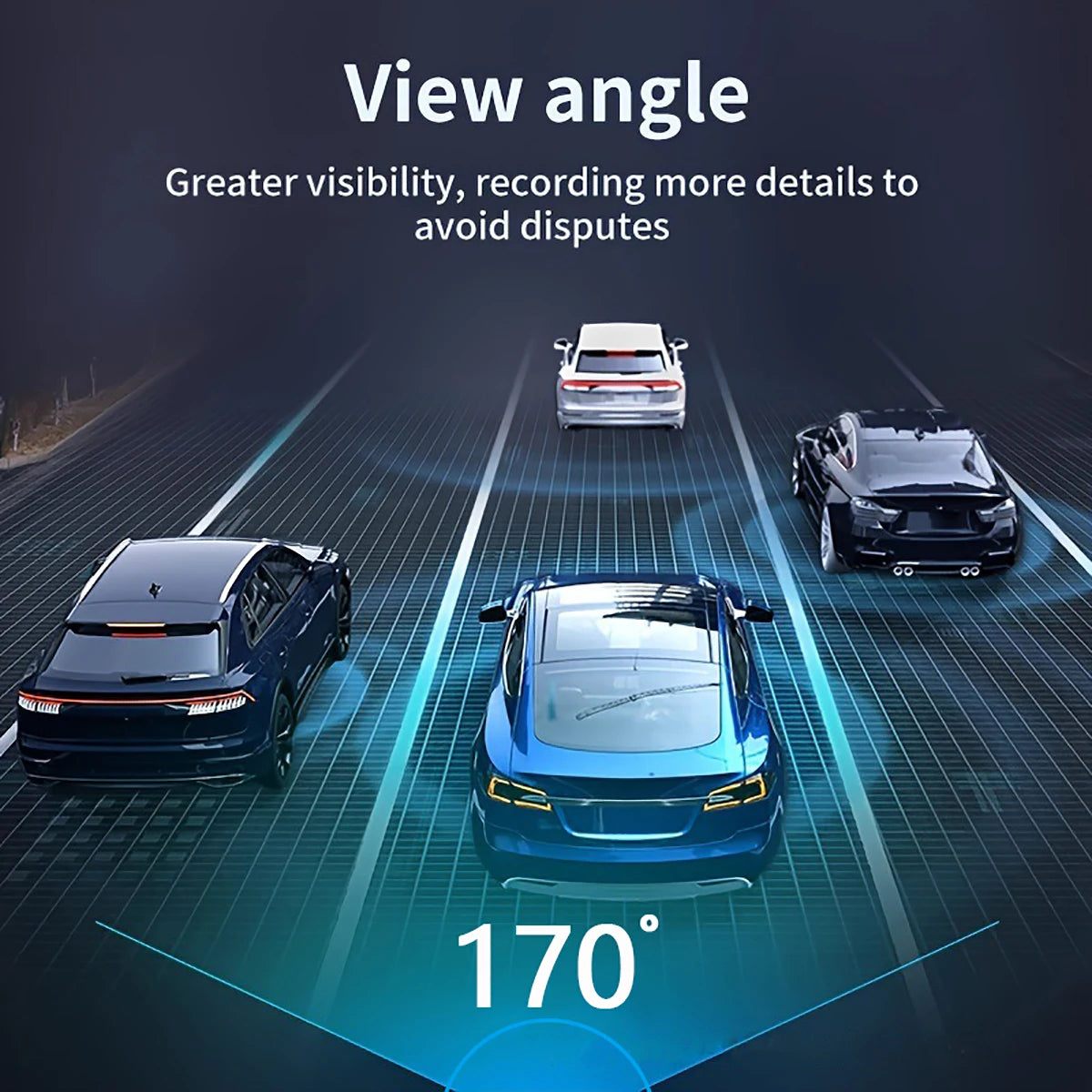 DualView 1080P WiFi Dash Cam