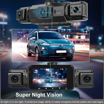 Dashcam for cars 4 Channe