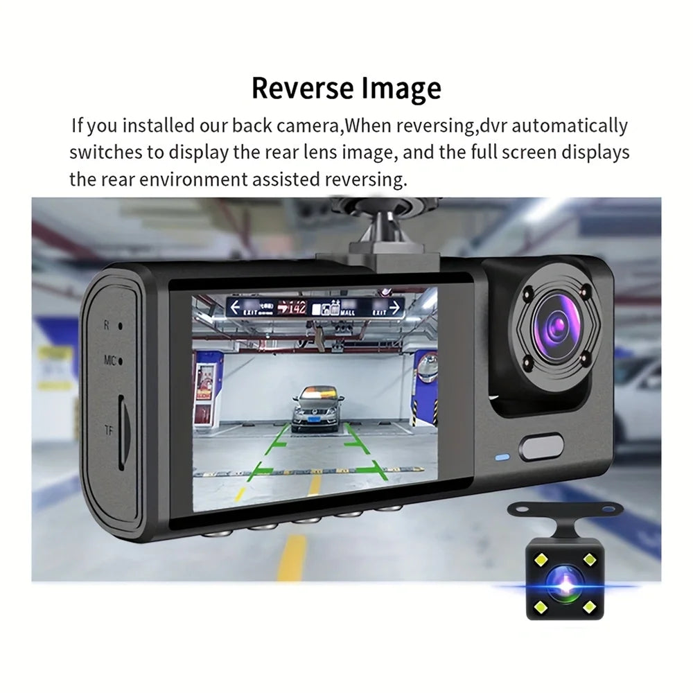 Dash Cam W/ IR Night Vision Loop Recording