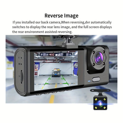 Dash Cam W/ IR Night Vision Loop Recording