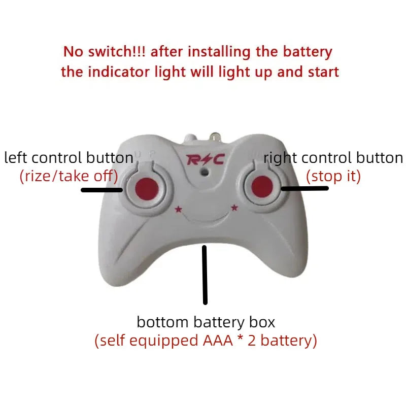 Rechargeable Mini RC Drone Remote