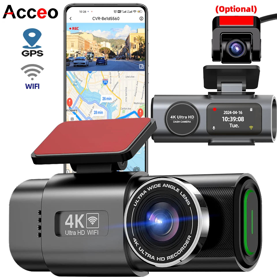 UHD Recording Car Camera DVR Night