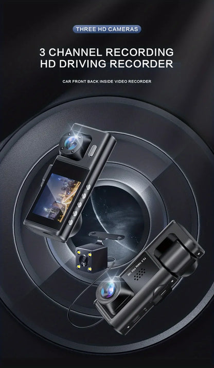 Dash Cam W/ IR Night Vision Loop Recording